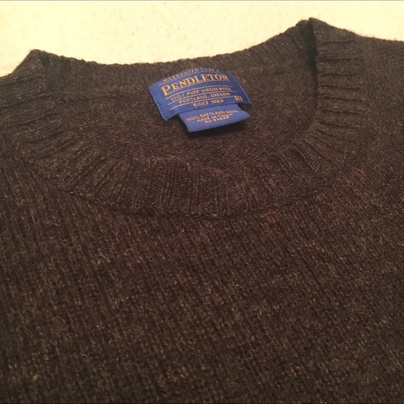 pendleton wool sweater mens